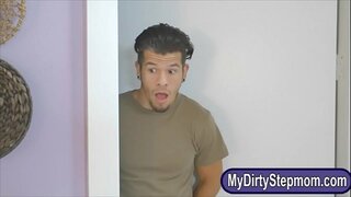 Nova Brooks na Tegan James ffm threeway ngono katika chumba cha kulala