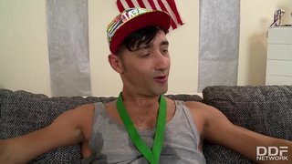 برنده خوش شانس fucks آنیتا B. بالا, لباس زیر زنانه, نوجوانی, خود جنی پاک clit خیس خود را