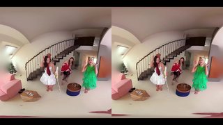 Foda a Três Hot Babes in Grátis Completo Experiência de Natal!