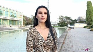 ГЕРМАНСКИ СКАУТ - СИМПАТИЧНА ИСКРЕНА ДЕВОЈКА ЗАВЕДЕ ДА СЕКС НА ЛАЖНИ МОДЕЛ РАБОТА